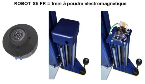 ROBOT de BANDEROLAGE S6 FR simple frein électronique