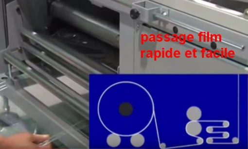 FARDELEUSE ATHENA COMBI automatique passage film polyoléfine