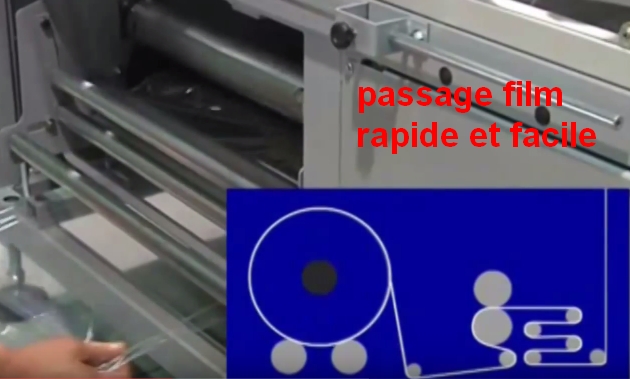 FARDELEUSE ATHENA COMBI automatique passage film polyoléfine