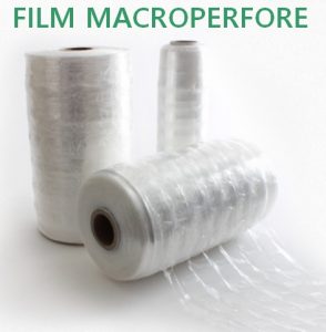 film machine macroperforé en bobine échange air vapeur froid