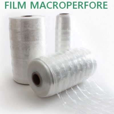 film machine macroperforé en bobine échange air vapeur froid