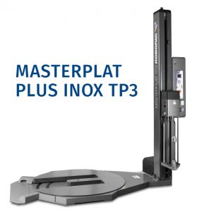 filmeuse-plateau-gerbeur-masterplat-pgs TP3 INOX alimentaire pharmacologique cosmétique