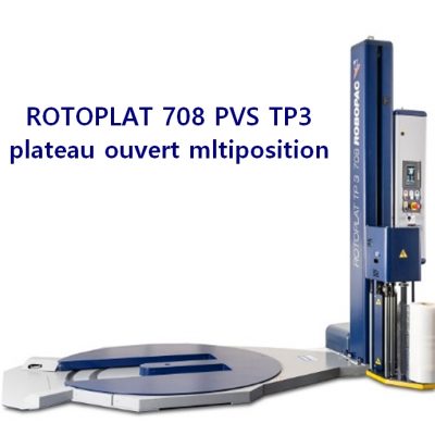 banderoleuse plateau tournant évidé ROTOPLAT 708 PVS TP3