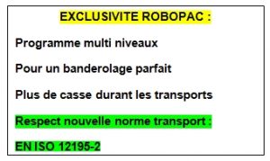 Filmeuse automatique TECHNOPLAT série 8 fonction MLC norme européenne