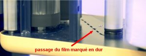 FILMEUSE ECOPLAT PLUS BASE passage film porte bobinepupitre