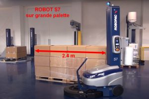 ROBOT S7 PREETIRAGE MOTORISE ETIRABLE GRANDE PALETT